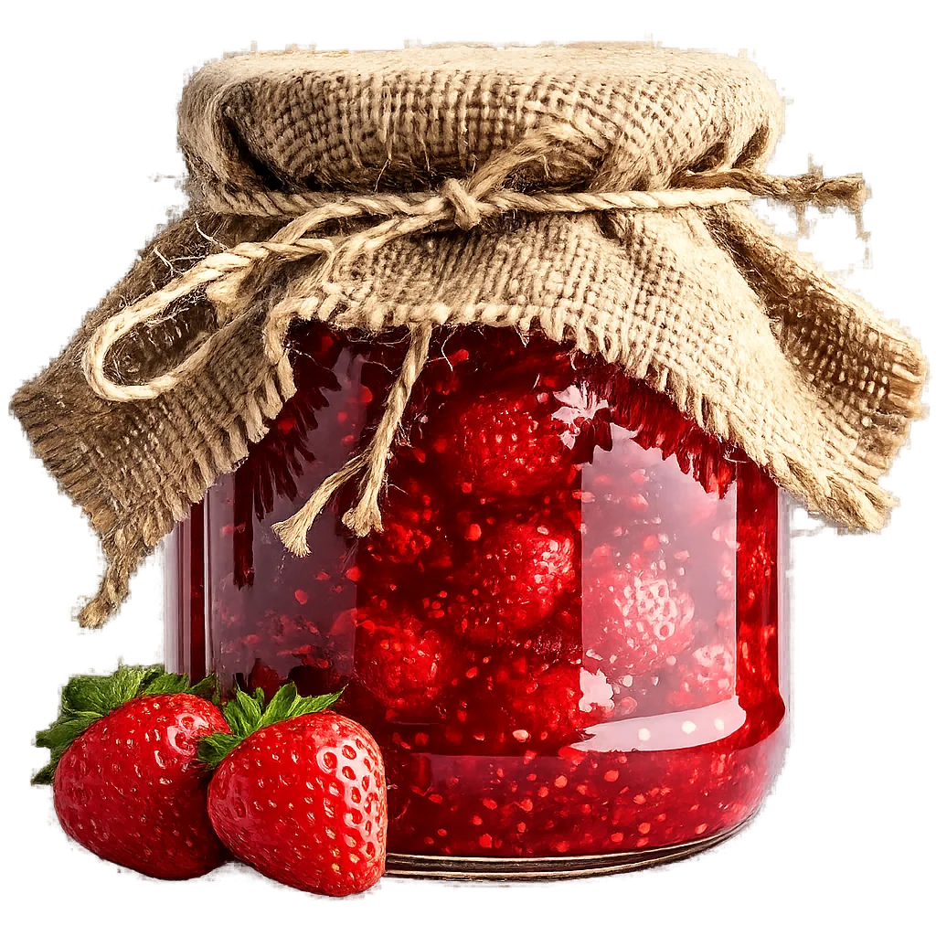 Dulceață de Căpșuni cu Zahăr 314 ml